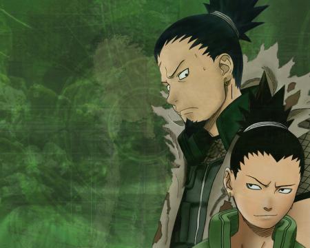 shikamaru et son père